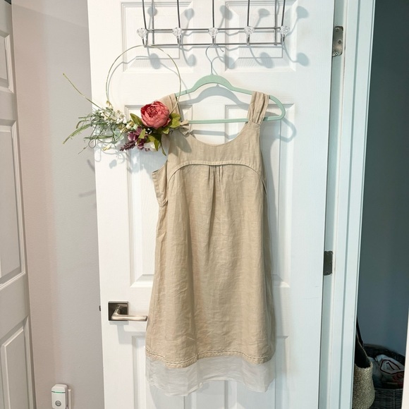 Demoiselle‎ linen dress size 6 - Picture 6 of 11
